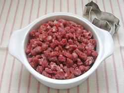 国産馬肉切り出しパラパラミンチ